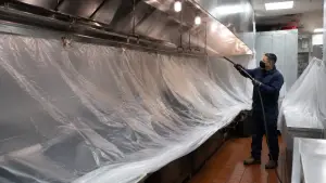 Certified cleaner for commercial kitchen exhaust systems